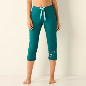 Blancheporte 3/4 pyžamové kalhoty, žerzej zelená 50