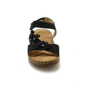 PÉDICONFORT® -  Sandály na suchý zip, velurová kůže