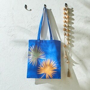 Blancheporte Bavlněná taška z kolekce Ninole modrá 42x38cm