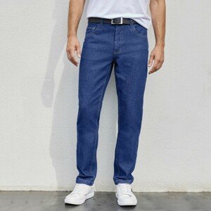 Blancheporte Pohodlné bavlněné džíny, vnitř. délka nohavic 72 cm denim 40