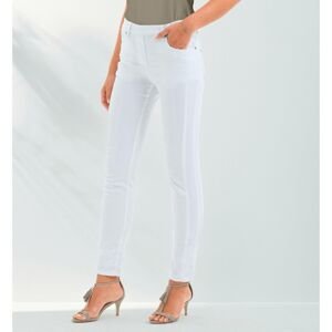 Blancheporte Strečové kalhoty bílá 38