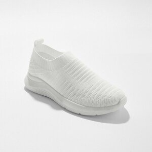 Blancheporte Pohodlné ponožkové tenisky bílá 37