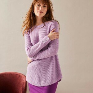 Blancheporte Rozšířený pulovr lila 50