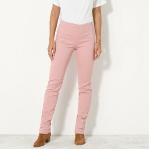 Blancheporte Tvarující kalhoty s pružným pasem a efektem plochého břicha růžové dřevo 38
