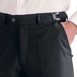 Blancheporte Kalhoty, 100% polyester, nastavitelný pas černá 48