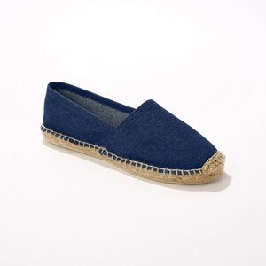 Blancheporte Pánské džínové espadrilky Indian Summer denim 42