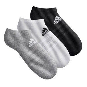 Blancheporte Kotníčkové ponožky, sada 3 párů šedá+bílá+černá 37/39