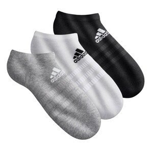 Blancheporte Kotníčkové ponožky, sada 3 párů šedá+bílá+černá 43/45