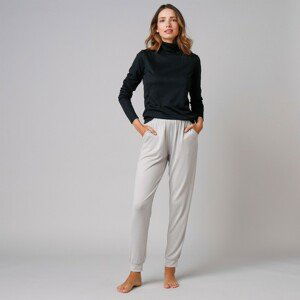 Blancheporte Pyžamové kalhoty se zúženými konci nohavic béžová 42/44