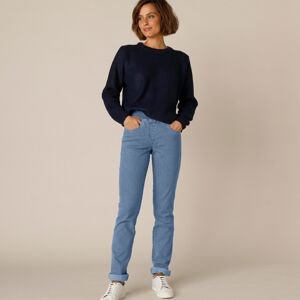 Blancheporte Rovné kalhoty, denim sepraná modrá 48