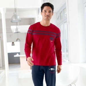 Blancheporte Pyžamové tričko s krátkými rukávy, bavlna červená 97/106 (L)