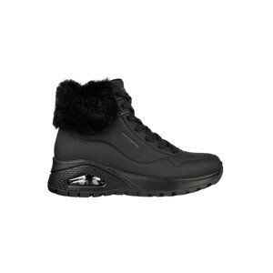 Blancheporte SKETCHERS Kotníkové tenisky s kožešinovém efektem Uno Rugged - Fall Air černá 40