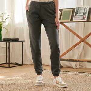 Blancheporte Meltonové kalhoty se zúženými konci nohavic khaki 34/36