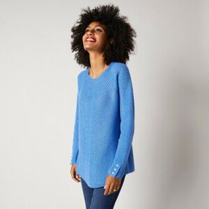 Blancheporte Rozšířený pulovr modrá 52