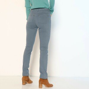 Blancheporte Strečové rovné kalhoty modrošedá 36