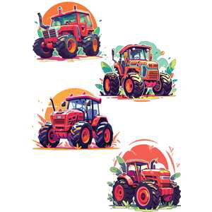 MMO Nažehlovačky Traktory