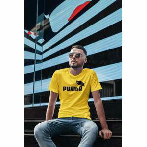 MMO Pánské tričko Pumba Barva: Žlutá, Velikost: L