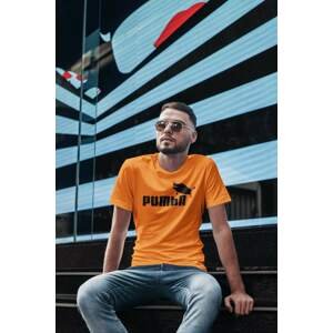 MMO Pánské tričko Pumba Barva: Mandarínková oranžová, Velikost: M