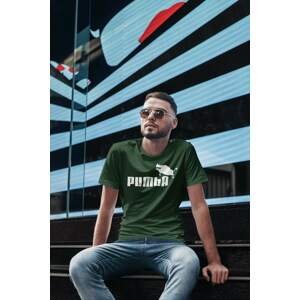 MMO Pánské tričko Pumba Barva: Láhvově zelená, Velikost: XL