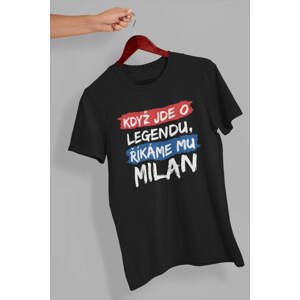 MMO Pánské tričko Milan Barva: Černá, Velikost: 3XL