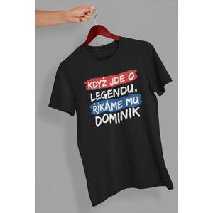 MMO Pánské tričko Dominik Barva: Černá, Velikost: XL