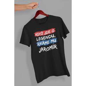 MMO Pánské tričko Jaromír Barva: Černá, Velikost: 2XL