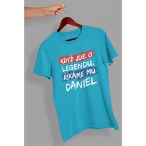 MMO Pánské tričko Daniel Barva: Tyrkysová, Velikost: XL
