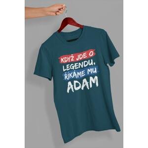 MMO Pánské tričko Adam Barva: Petrolejová modrá, Velikost: XL