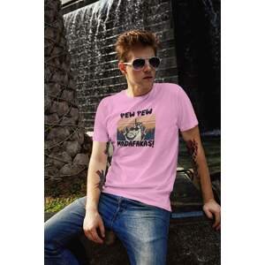 MMO Pánské tričko Madafakas Barva: Ružová, Velikost: L