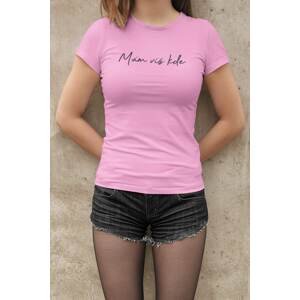 MMO Dámské tričko Mám víš kde Barva: Ružová, Velikost: XL