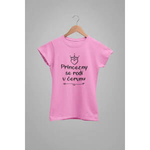 MMO Dámské tričko Princezny se rodí v červnu Barva: Ružová, Velikost: 2XL