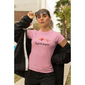 MMO Dámské tričko Fyzioterapie Barva: Ružová, Velikost: 2XL