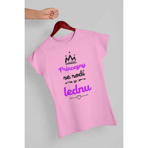 MMO Dámské tričko Leden Barva: Ružová, Velikost: L