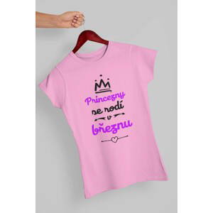 MMO Dámské tričko Březen Barva: Ružová, Velikost: XL