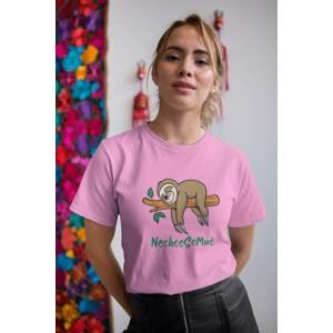 MMO Dámské tričko NechceSeMně Barva: Ružová, Velikost: XL