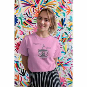 MMO Dámské tričko NEMLUV NA MĚ Barva: Ružová, Velikost: XS