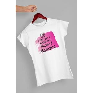 MMO Dámské tričko Romana Barva: Bíla, Velikost: XL