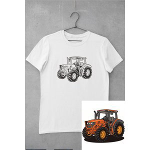 MMO Dětské triko vymaluj si Traktor Veľkosť /2.0: 110