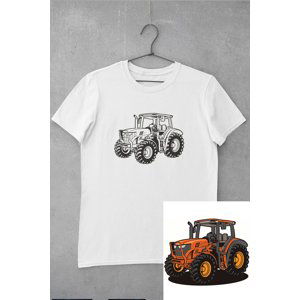 MMO Dětské triko vymaluj si Traktor Veľkosť /2.0: 146