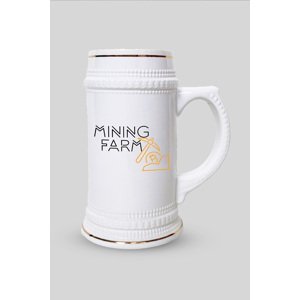 MMO Půllitr na pivo Mining farm