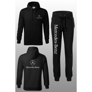 MMO Tepláková souprava s dlouhým rukávem Mercedes Benz Tepláky velikost: L, Mikina velikost: 2XL