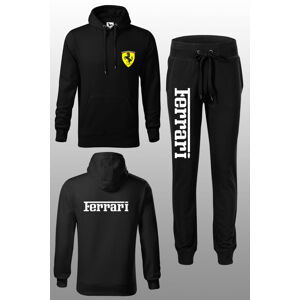 MMO Tepláková souprava s dlouhým rukávem Ferrari Tepláky velikost: 2XL, Mikina velikost: 2XL