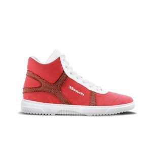 Be Lenka Barefoot tenisky Barebarics Hifly - Red & White Velikost: 43