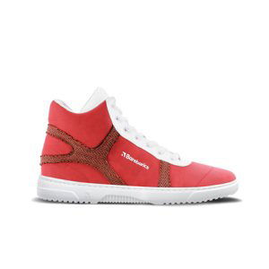 Be Lenka Barefoot tenisky Barebarics Hifly - Red & White Velikost: 44