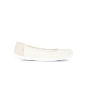 Barefoot baleríny Be Lenka - Sophie - Chalk White Velikost: 43