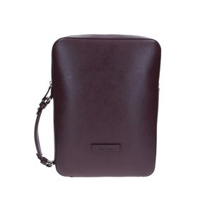 ELEGA Pánský batoh/taška na notebook Mat vínová saffiano