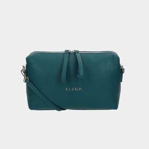 ELEGA Malé crossbody Hill petrolejová/stříbro