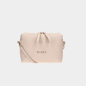 ELEGA Mini crossbody Hillary nude/zlato