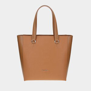 ELEGA Velká shopper Greisy koňak/zlato