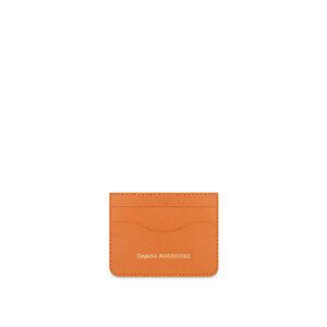 Slim Credit Cardholder Bohemian "ORANGE" Stříbrná